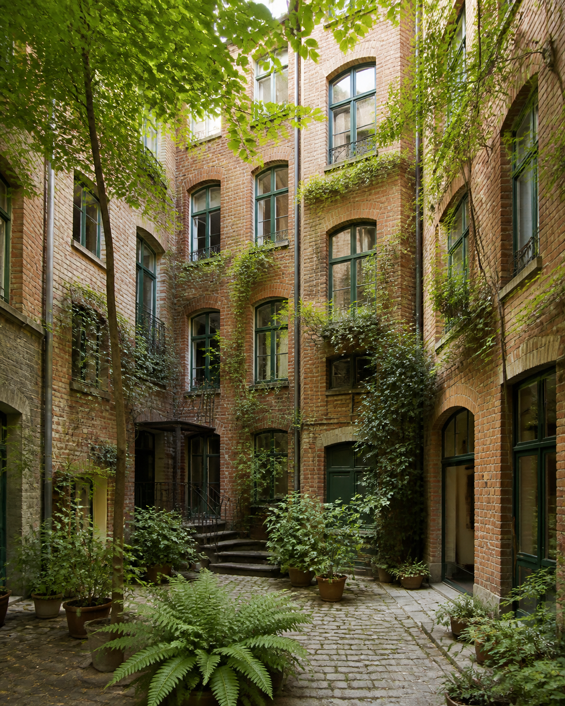 Appartement sur cour